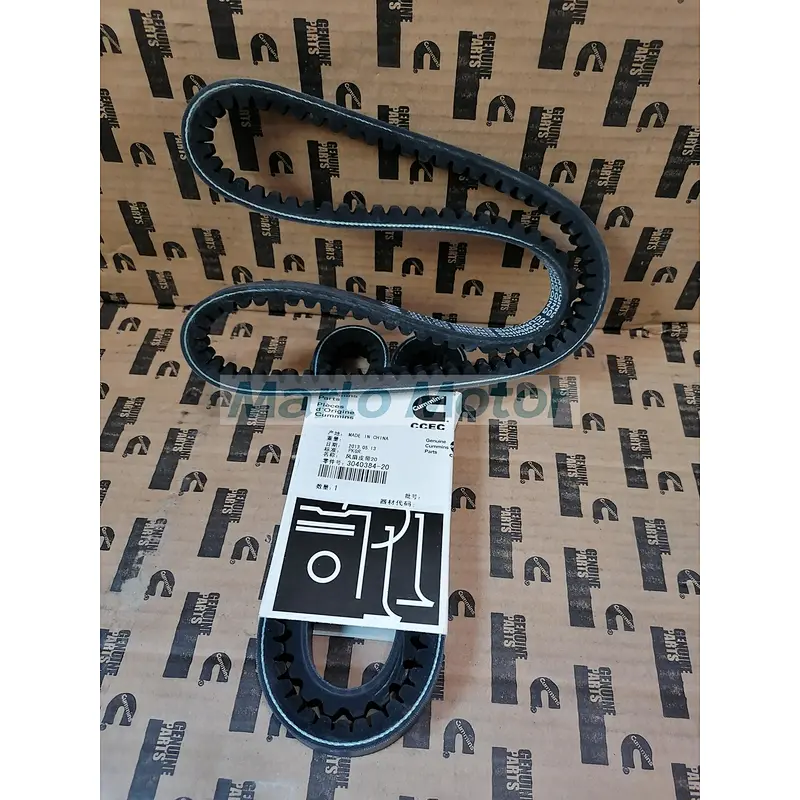 Genuine made in China CCEC Cummins fan belt 3040384 for NT855 NTA855 diesel engine