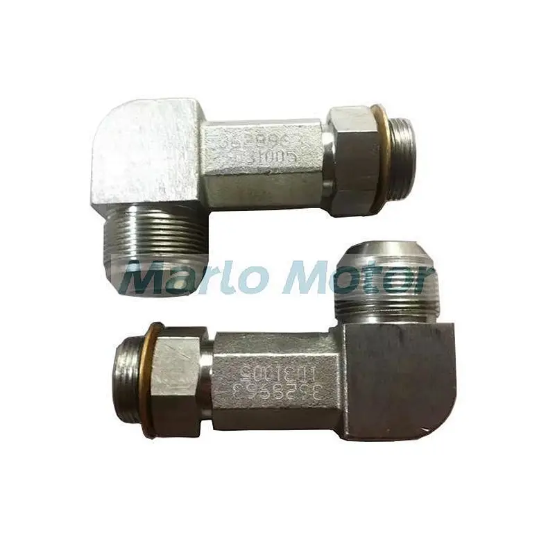 Original Cummins KTA38 QSK38 Diesel Engine Male Union Elbow 3628963