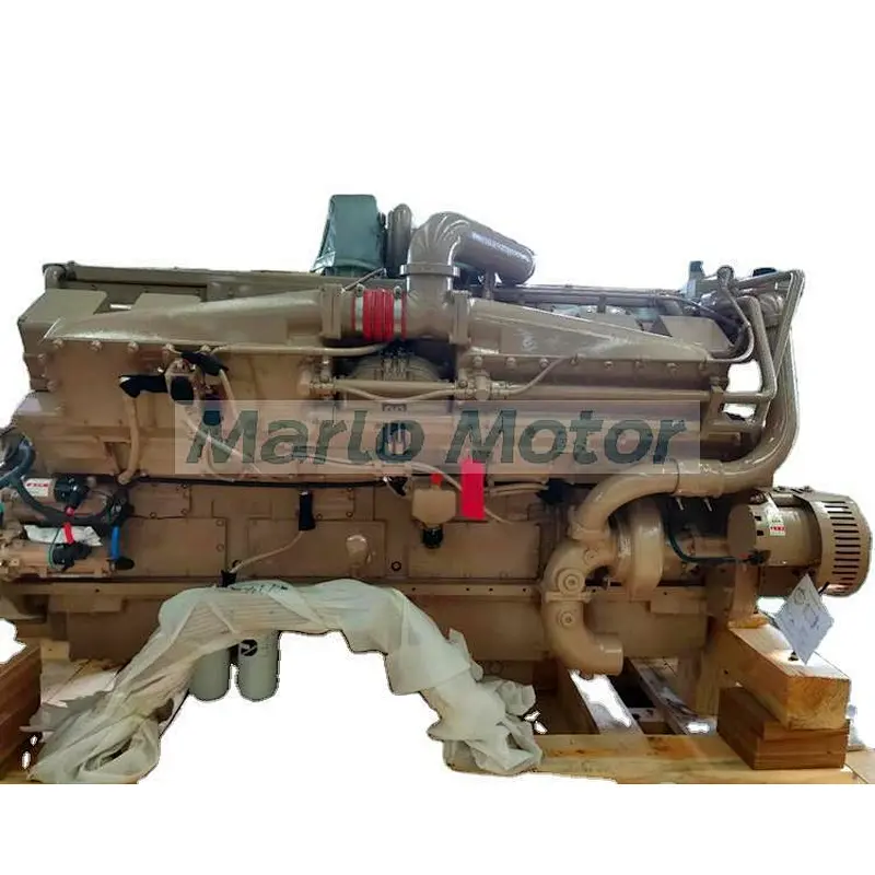 SO60439 1342KW 1800HP at 1900RPM original Cummins diesel engine with sea water pump and heat exchanger