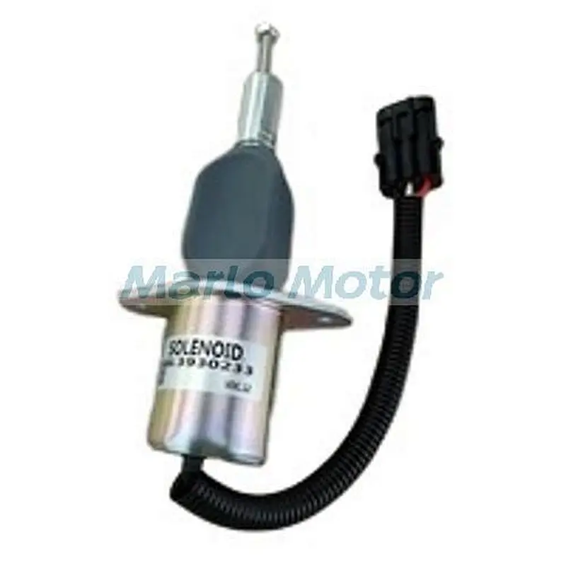 6CT 6CTAA8.3 6C8.3 QSC8.3 QSC 8.3 ISC8.3 6BA B5.9 fuel shutoff stop solenoid 33930234 24V 3930233 12V