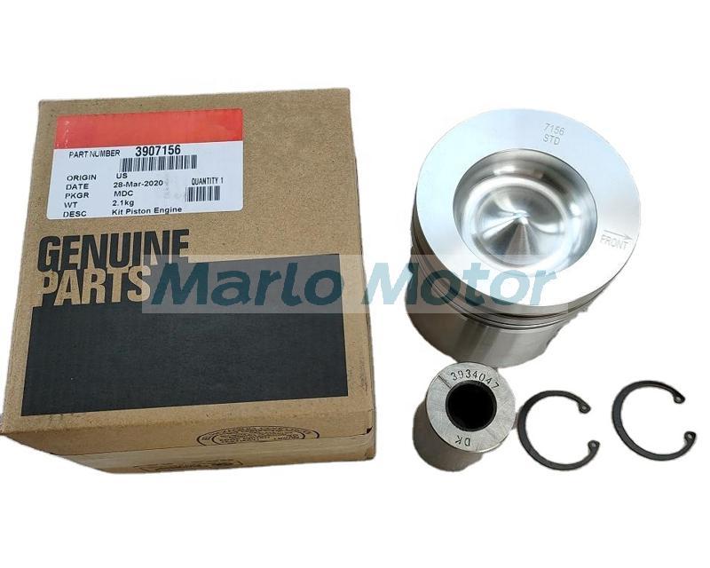 6BT5.9 QSB diesel engine spare parts piston kit with piston pin 3907163 3907156 3802102 3802100 3934047