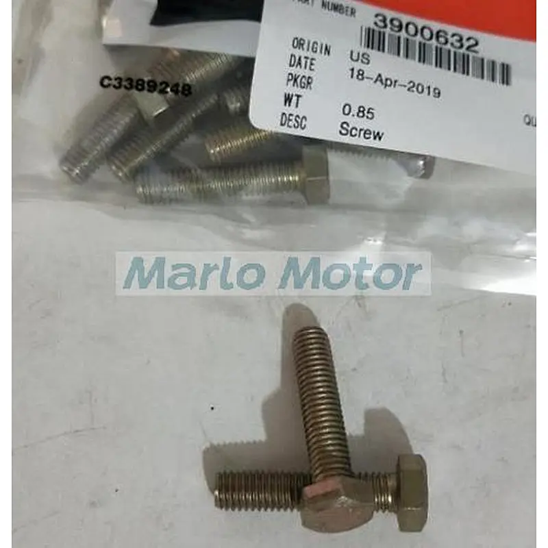 ISF2.8 ISF3.8 diesel engine screw hex flange head 3900632