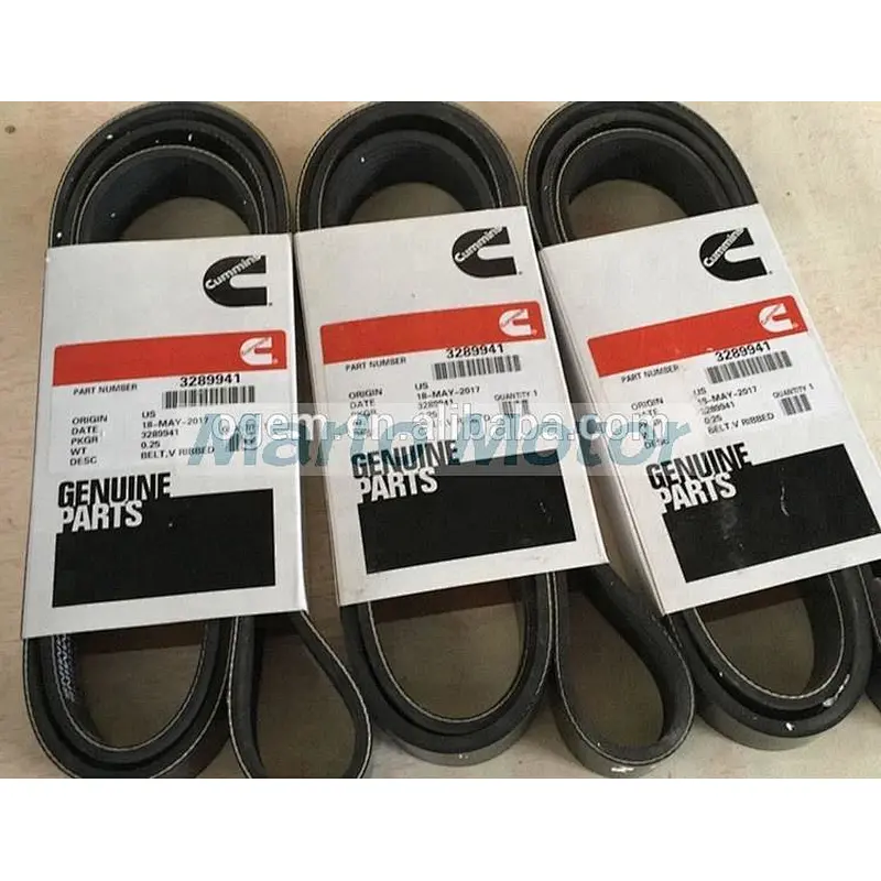 Original Cummins 6bt Fan Belt for Diesel Engine