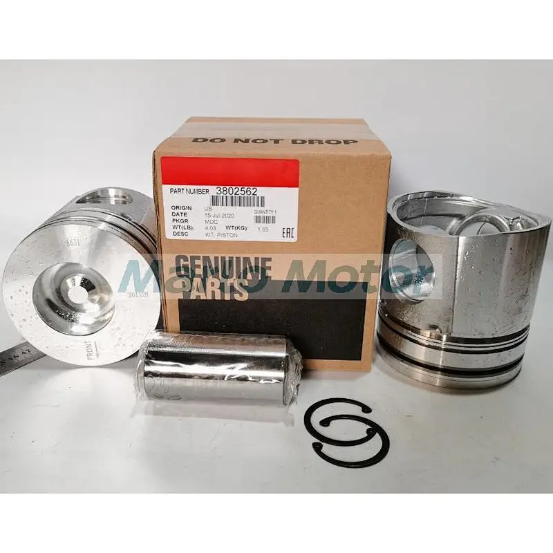 4BT 3.9L B3.9 4BT 4BTAA 4BT5.9 diesel engine piston kit 3802562