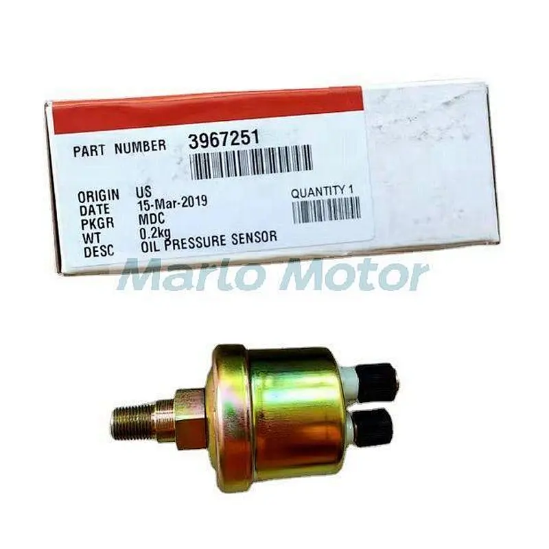 K19 QSK19 K19 QSK19G K38 KTA38 K6 K50 G50 QSK50 diesel engine parts oil pressure sensor 3967251 3846N-010-C1