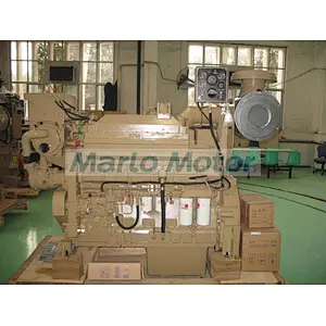 Original Cummins 6-cylinder water cooling KTA19-M3 diesel engine used for marine