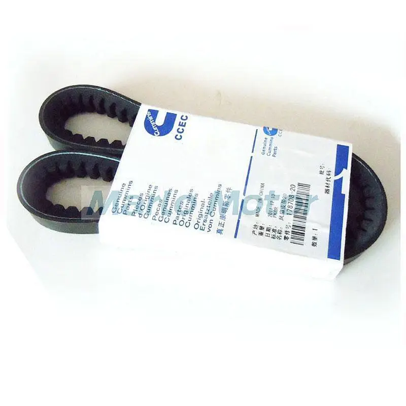 Original Cummins NTA855 engine spare parts Alternator belt 3040303