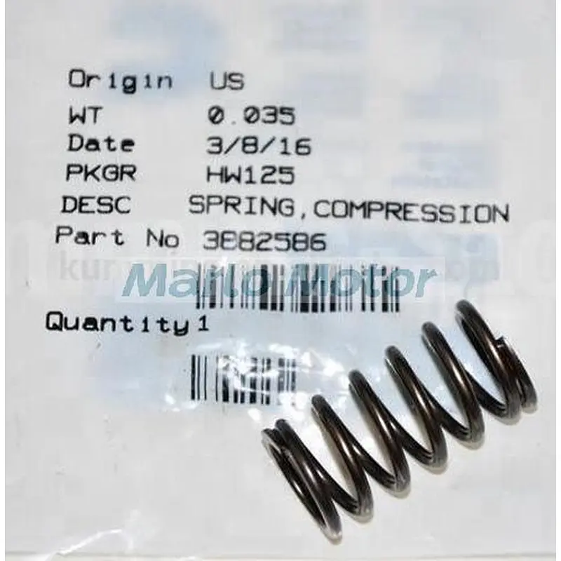 QSX15 ISX15 X15 spring compression engine valve spring 3882586 3883524