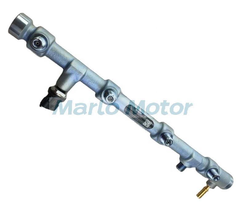 High pressure fuel manifold ISF2.8 original common rail pipe high pressure fuel rail with sensors 5259557 0445224059