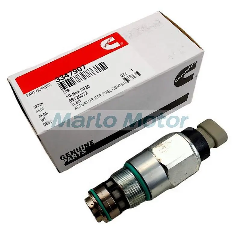 QSK60 QSK45 original diesel engine electronic fuel control actuator 3330600 3347907 ETR fuel control actuator