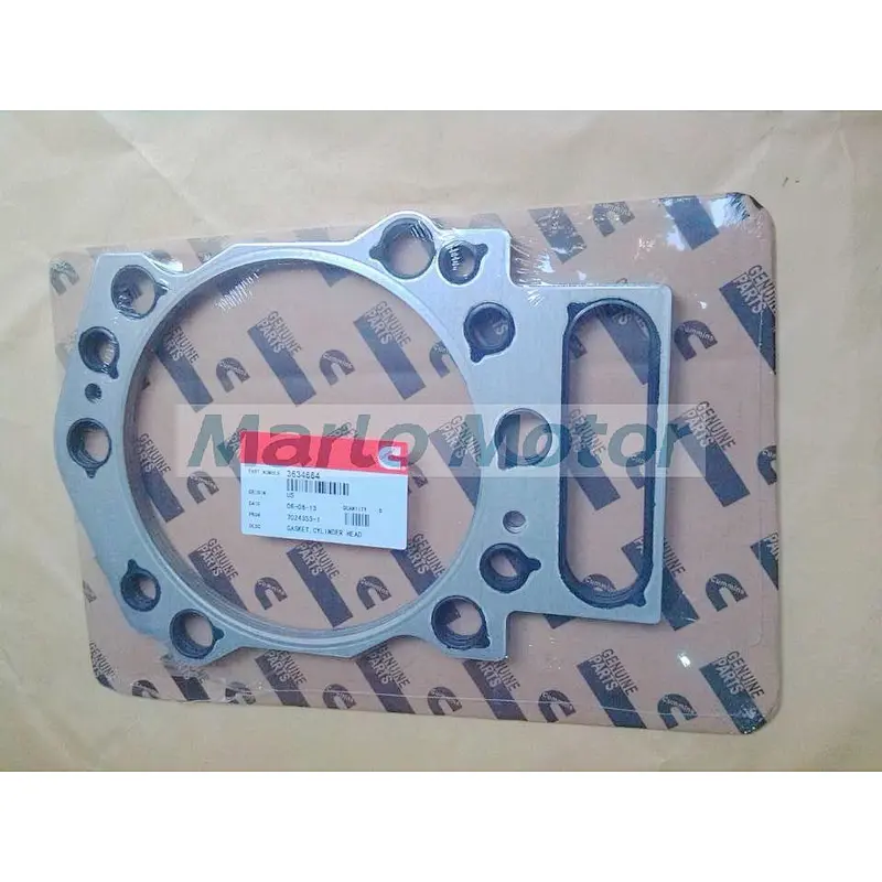 Old Type K19 KTA19 Cummins Diesel Engine K Series Cylinder Head Gasket 3166288
