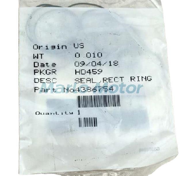 QSX15 ISX15 X15 diesel engine parts rectangular ring seal 4386754 3687210 3678536