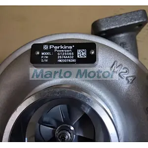 GT2556 turbocharger for Perkins 1104A-44T 758714-5001 2674A404 758714-5001 754127-5003S 2674A432 738233-0002 T2674A150B