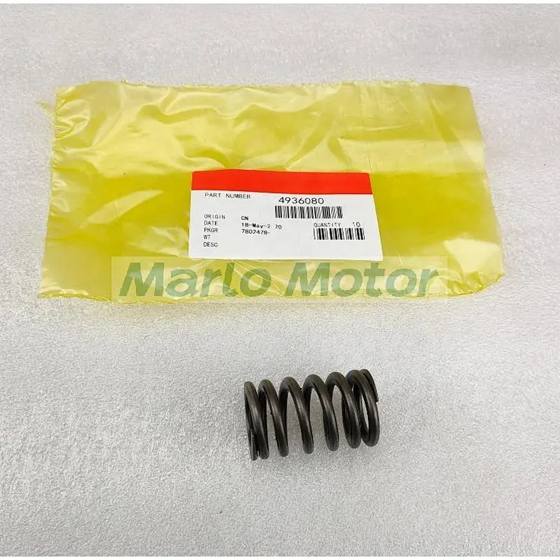 6ISBe 6ISDe QSB6.7 ISBe5.9 ISBe6.7 engine cylinder head valve spring 4936080 3943161 5303406