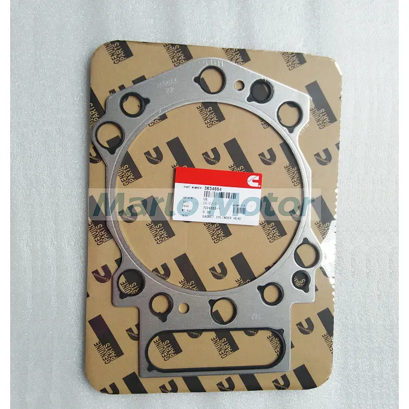 Original Cummins k19 k38 engine part cylinder head gasket 3634664 3166289 3090198