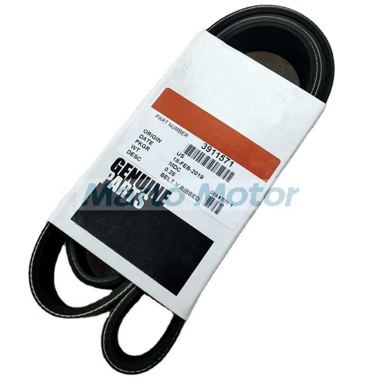 6L ISLe QSL8.9 QSL9 diesel engine parts v ribbed belt fan belt 3911571 3905866 3288900 8PK1525