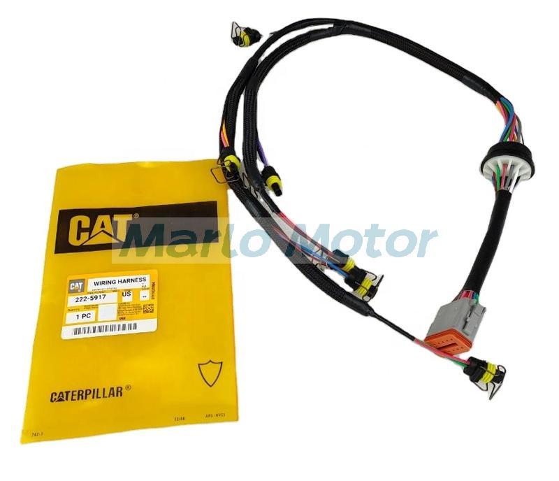 2225917 222-5917 diesel fuel injector wiring harness for Caterpillar CAT C7 excavator