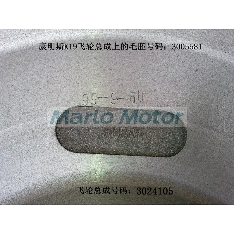 Genuine cummins diesel engine k19 parts flywheel cummins 3024105