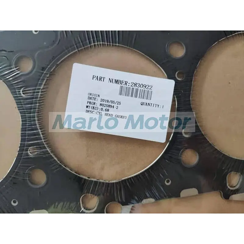 Diesel engine spare parts for Iveco NEF6 ISBe ISDe QSB cylinder head gasket 2830922 2830923