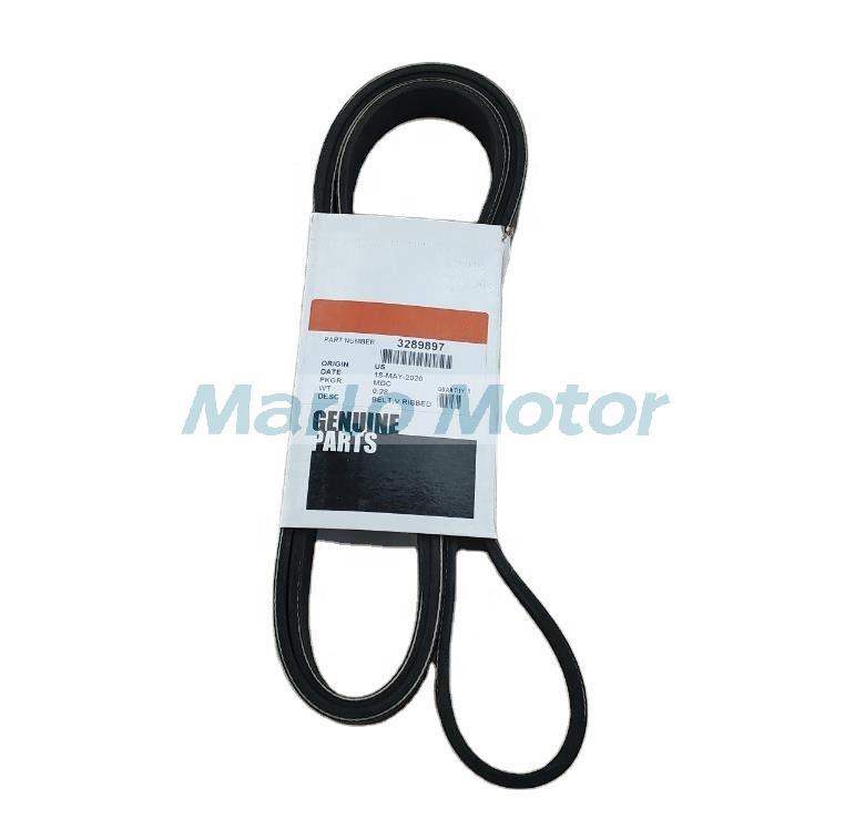 ISF2.8 diesel engine parts alternator belt fan belt V ribbed belt 8PK2155 3289897 3944465 3972378 3972379 3972382 3972384