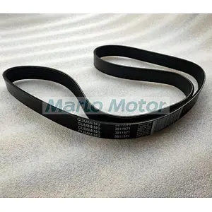 6L ISLe QSL8.9 QSL9 diesel engine parts v ribbed belt fan belt 3911571 3905866 3288900 8PK1525