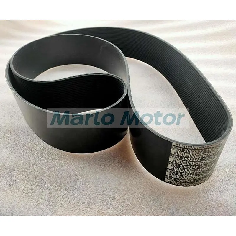 K19 QSK19 K19 QSK19G K38 KTA38 K50 G50 QSK50 diesel engine parts v ribbed belt fan belt 3003343