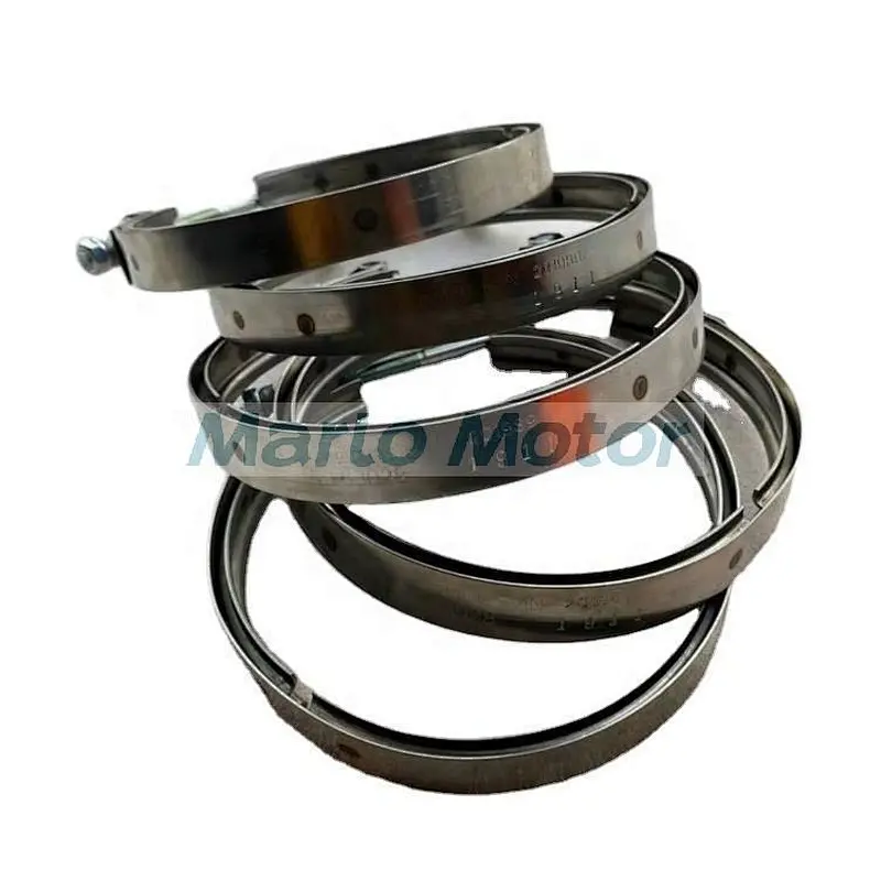 K19 QSK19 QSK19G K38 KTA38 K50 G50 QSK50 diesel engine exhaust outlet connection V band clamp 201989