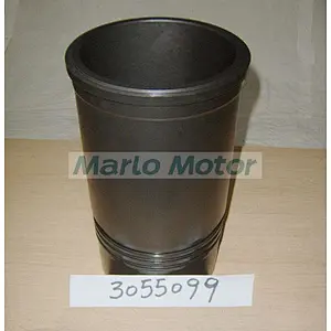 Original Cummins NTA855 engine spare parts cylinder liner 3055099
