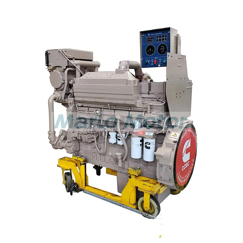GENUINE China Cummins CCEC Marine diesel engine KTA19-M2 375W Prime 410KW standby 500HP with CCS ZY IMO2