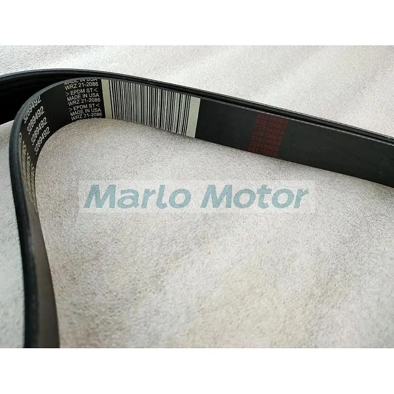 ISBe ISDe QSB6.7 diesel engine fan belt V ribbed belt 3289514 3289492