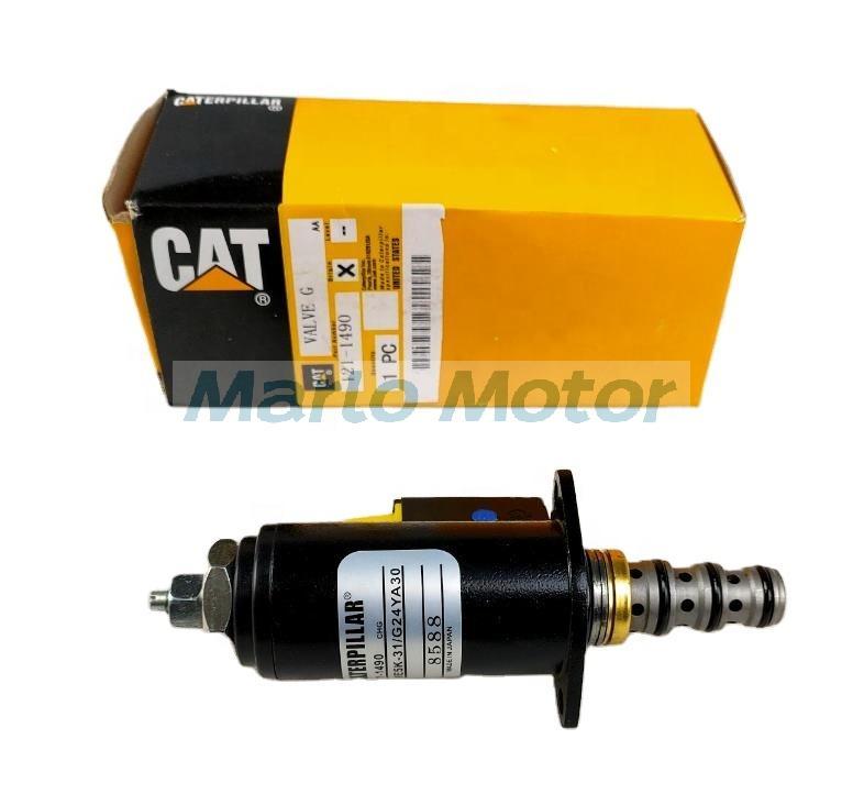 121-1490 1211490 excavator hydraulic main pump solenoid valve for CAT E320D E320B E320C