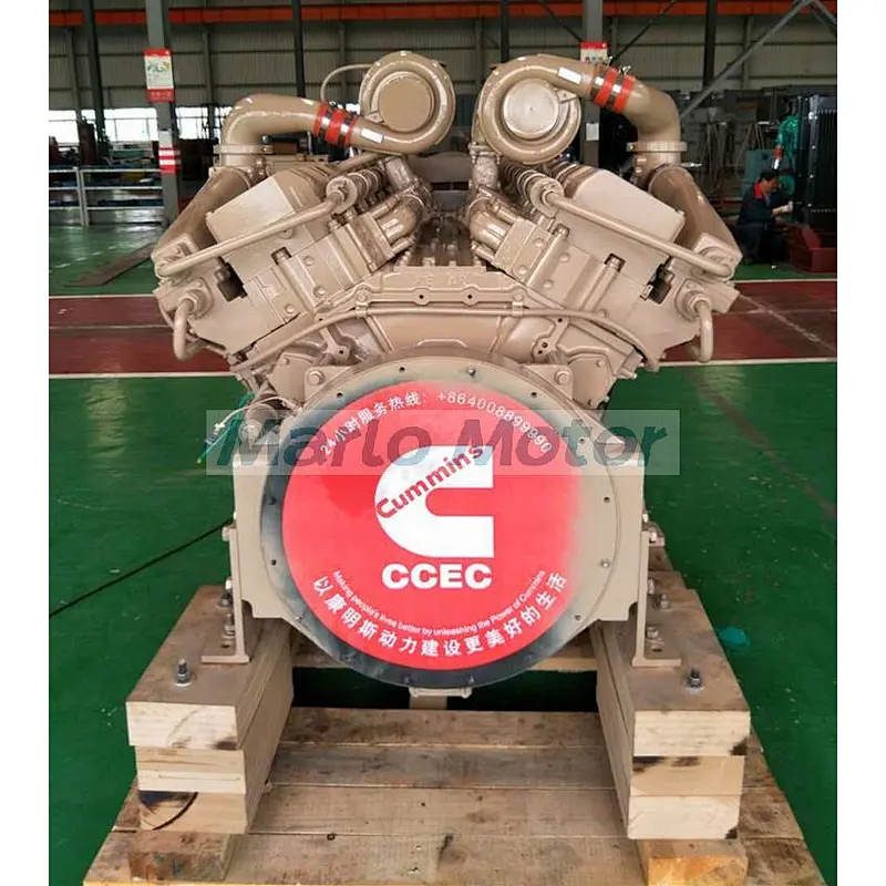 GENUINE China Cummins CCEC 1900RPM K38-M KTA38 1007KW 1350BHP marine engine