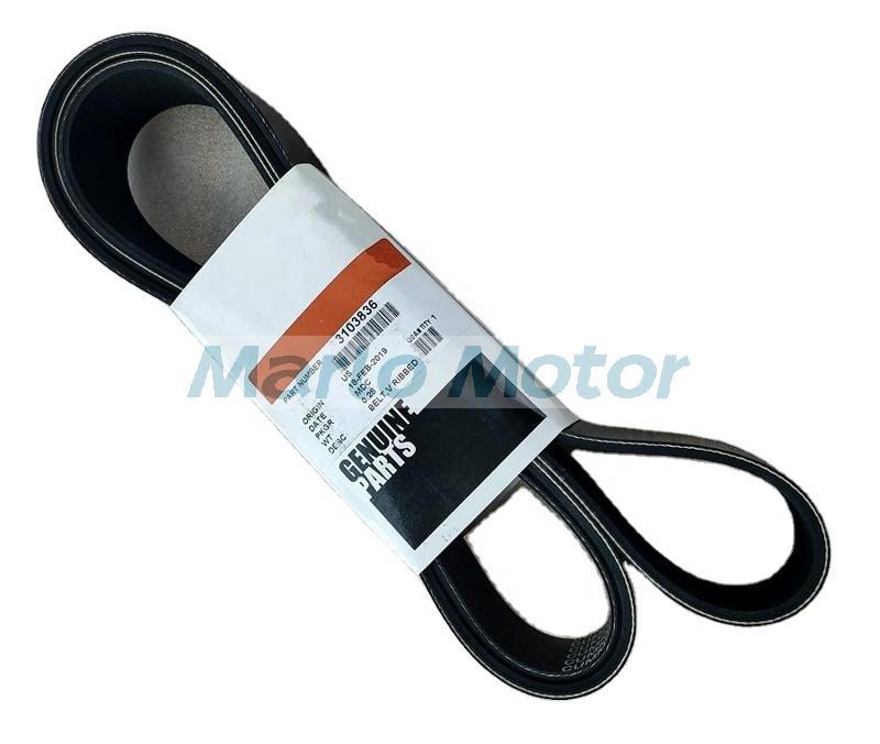 QSX15 ISX15 QSX ISX diesel engine fan belt V ribbed belt 3103836 12PK2291