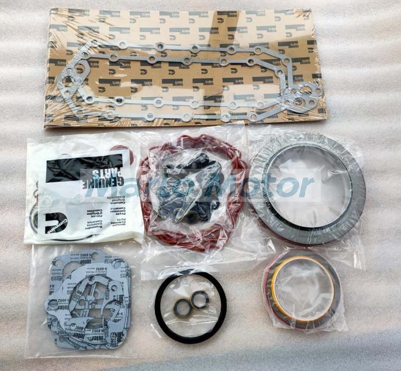 QSK23 CM500 diesel engine lower gasket set 4089361 cylinder head upper gasket kit 4089360