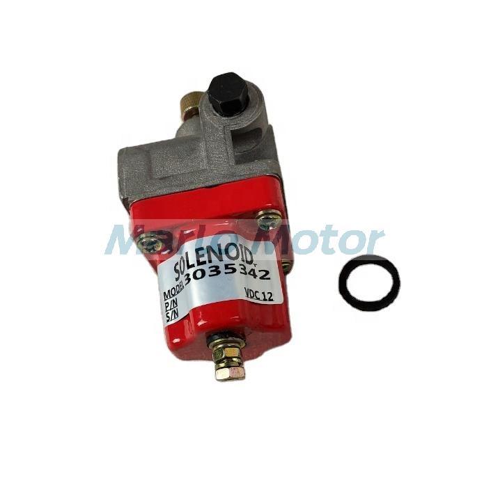 QSM ISM QSM11 ISM11 M11 diesel engine shut-off solenoid valve 3035342 12V