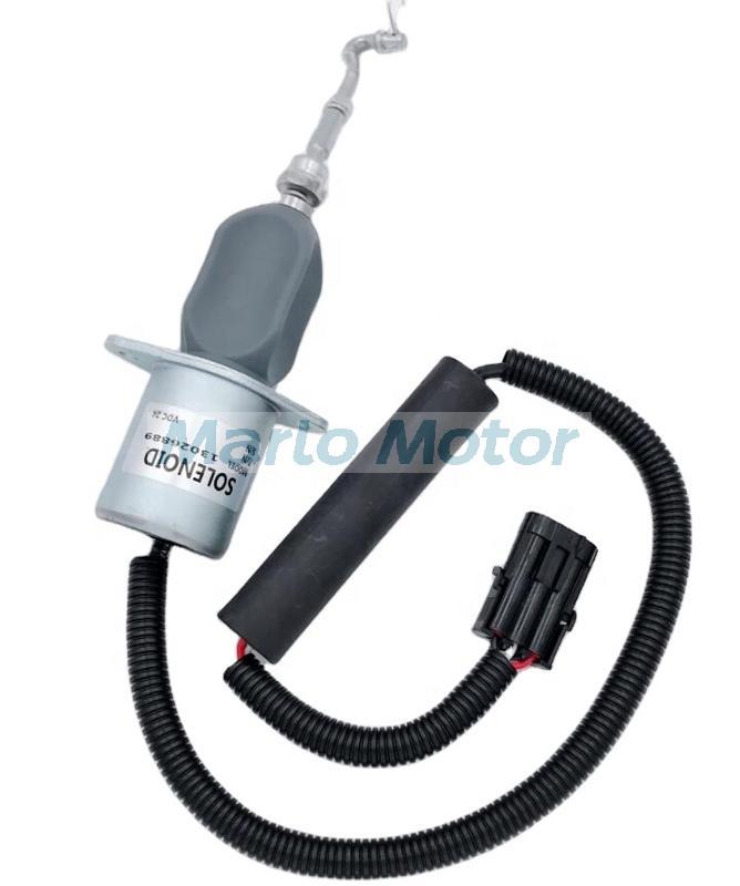 Shut off solenoid valve 4946639 3935649 13026889 12V 24V for 4B 6B 6C 8.3L 3965091 3935289 SA4764-12 2UO130764 BG2X9N392AA