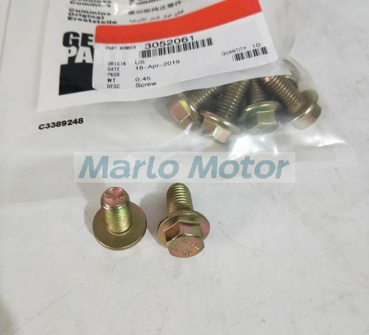 6B 6BT 6B5.9 6BT5.9 6BTA5.9 diesel engine spare parts screw hexagon head 3052061