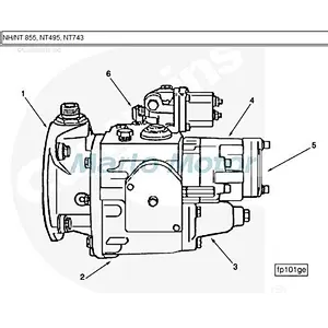 Cummins PT Fuel Pump 3060709 NT855 Engine Parts
