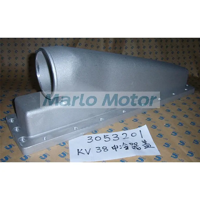Genuine cummins KTA38 diesel engine spare parts aftercooler 206430 3032030