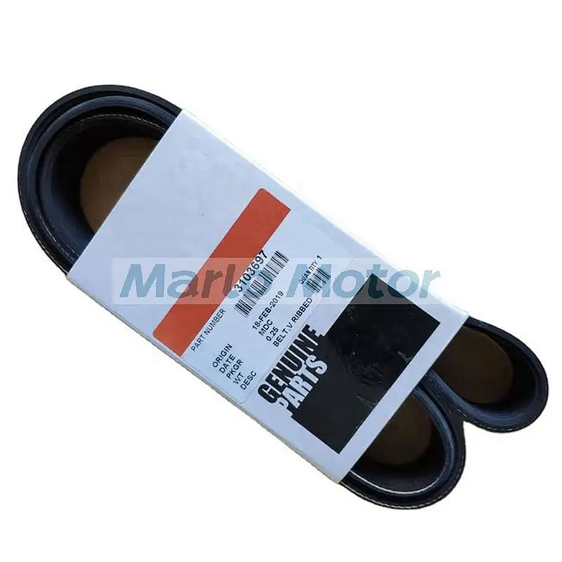 Excavator parts R520LC-9S R480LC-9 M11 QSM11 ISM11 V ribbed belt 8PK1630 3103697 3288554 3920282