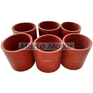 K19 KTA19 QSK19 diesel engine spare parts exhaust manifold plain hose silicone hose 3331403