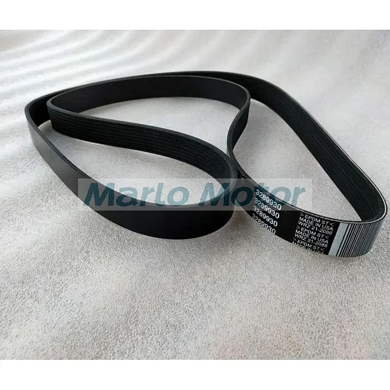 6L ISLe QSL8.9 QSL9 diesel engine parts 8PK1750 V ribbed belt 3955378 3289930