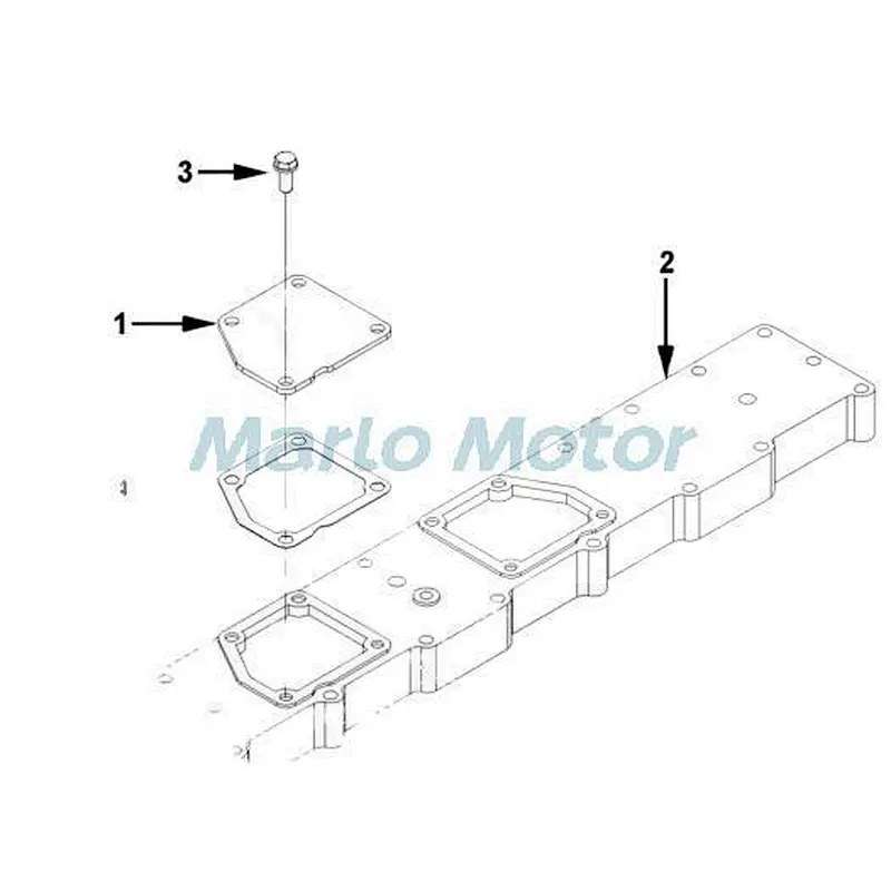 diesel cummins engine part Captive Washer Cap Screw 3818060 3044489