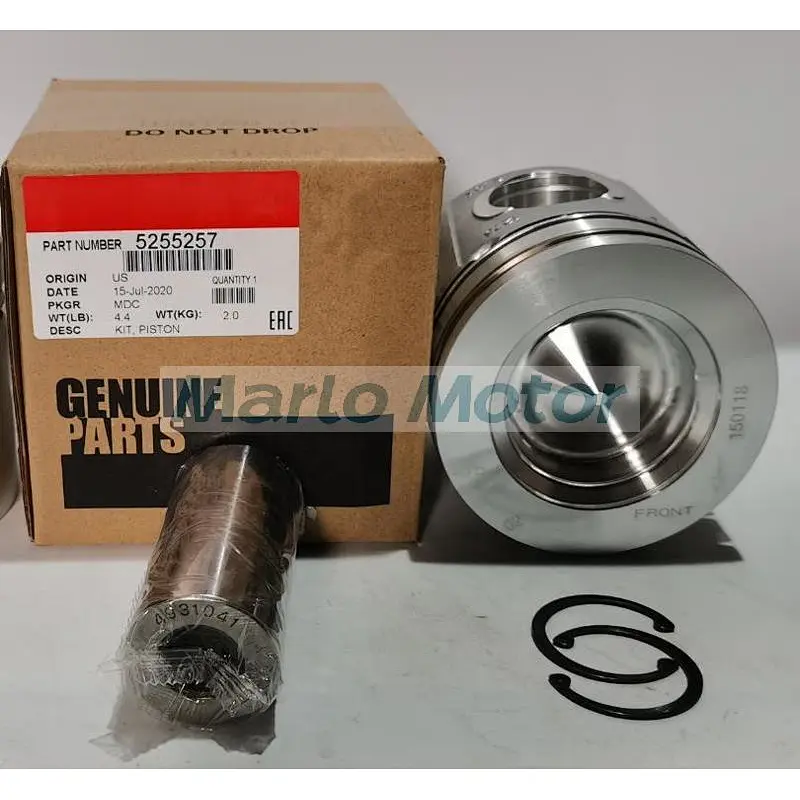 QSB6.7 ISBe ISDe diesel engine piston kit 5255257 4931041
