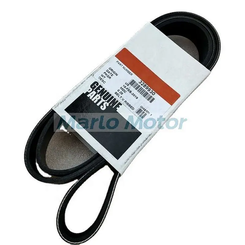 6L ISLe QSL8.9 QSL9 diesel engine parts 8PK1750 V ribbed belt 3955378 3289930