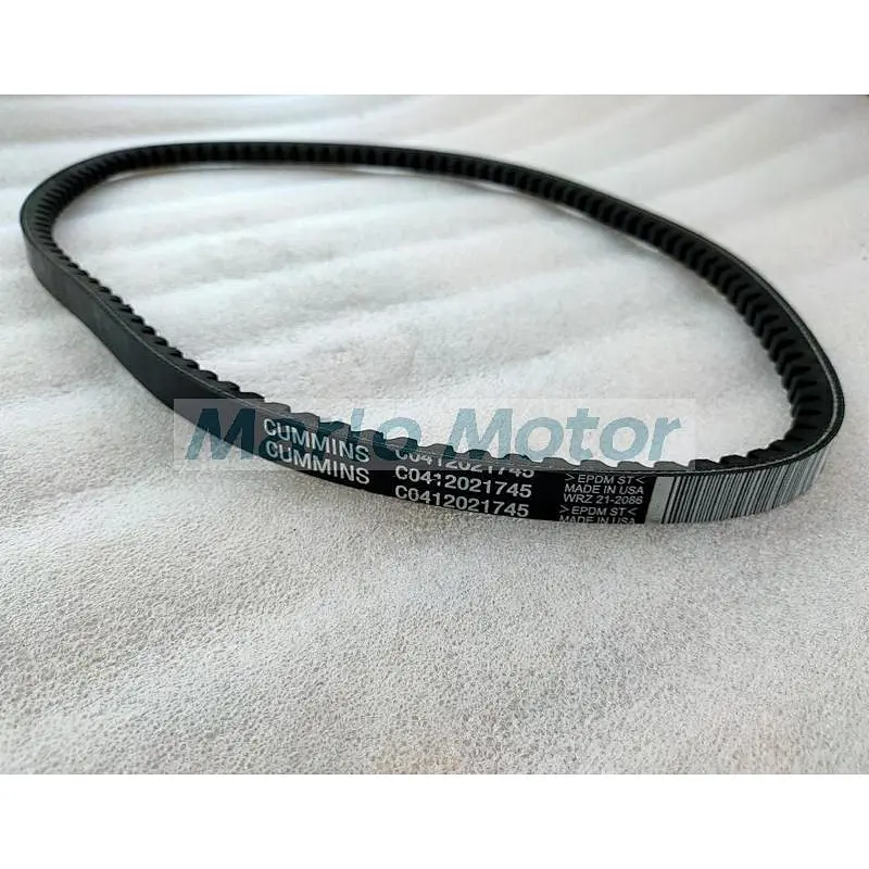 S4D95 E2190 PC200-8 QSB3.3 B3.3 diesel engine fan belt V ribbed belt C0412021745