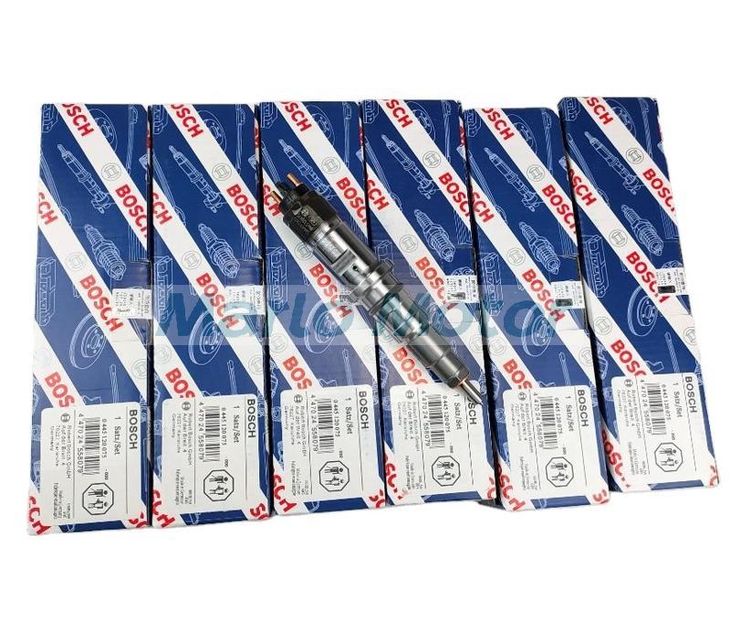 ISLE 6L QSL 6D114 diesel engine parts common rail fuel injector 0445120075 2855135