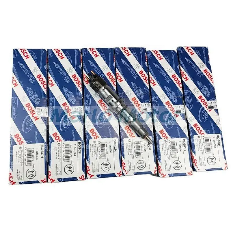 ISLE 6L QSL 6D114 diesel engine parts common rail fuel injector 0445120075 2855135