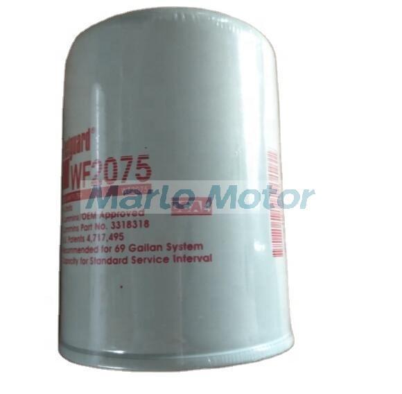 NT855 NTA855 diesel engine parts water coolant filter WF2075 299083 3316461 3305370 C3318318 1355382