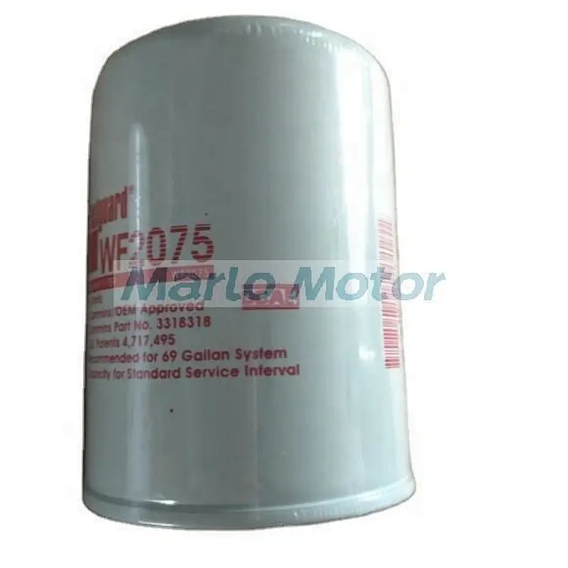 NT855 NTA855 diesel engine parts water coolant filter WF2075 299083 3316461 3305370 C3318318 1355382
